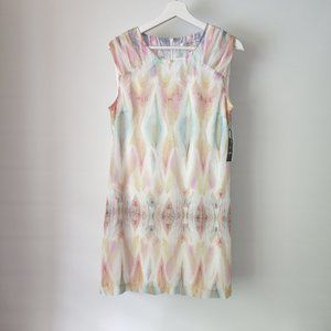 Nygard - Sheath - Pink wash dress - "pale winds"